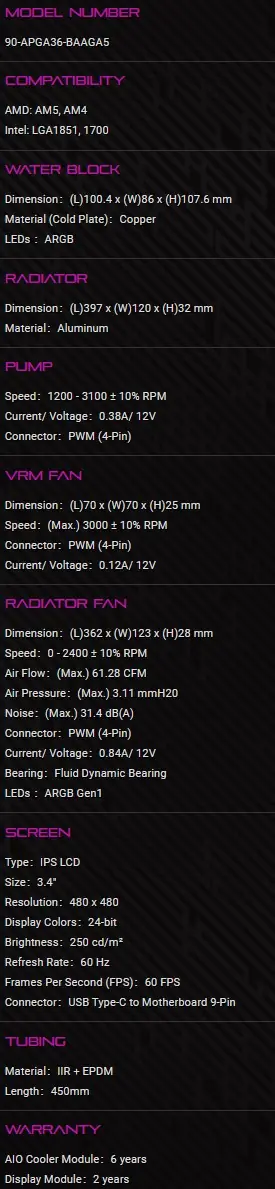 Phantom Gaming 360 LCD