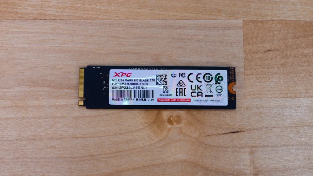 ADATA XPG Mars 980 Blade Gen5 Solid State Drive