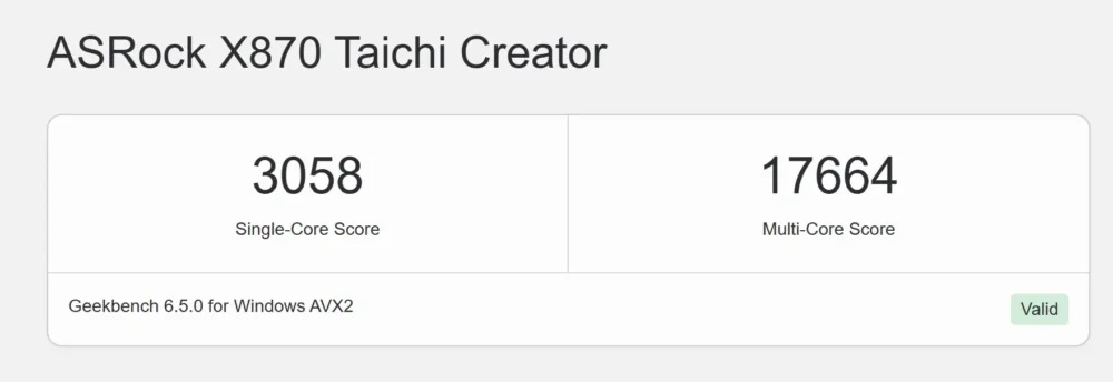 asrock x870 taichi creator geek