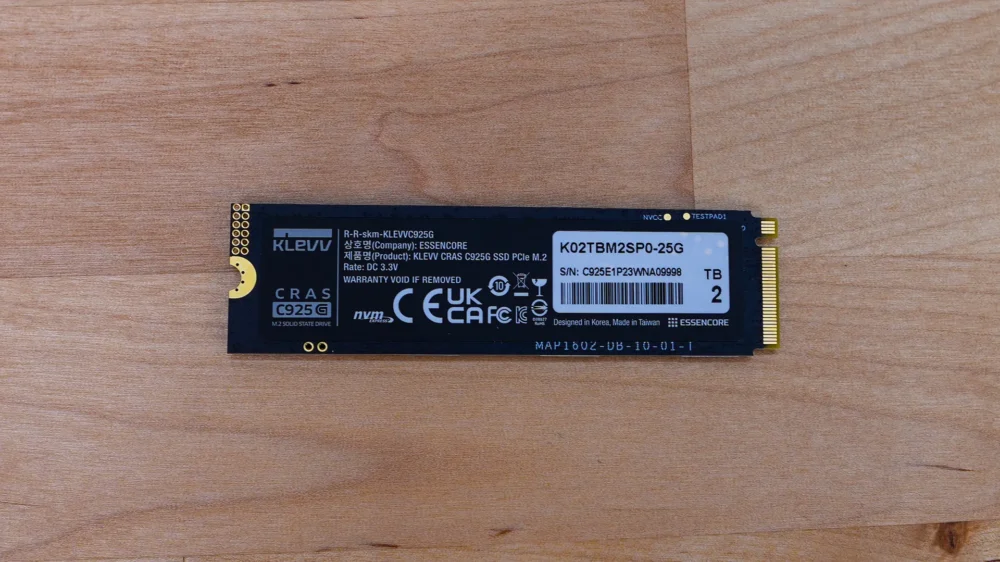 KLEVV CRAS C925G Gen4 Solid State Drive