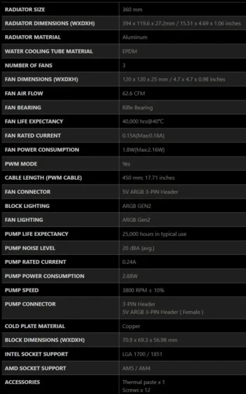 MSI MAG CORELIQUID A13 360