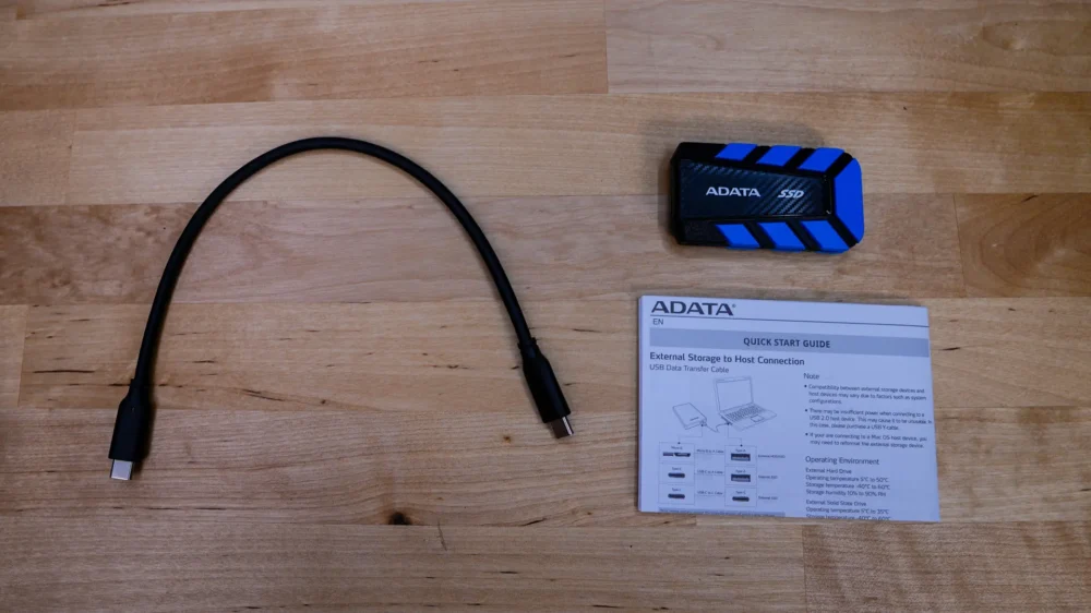 ADATA SD820 Portable Solid State Drive