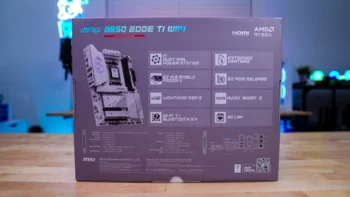 MSI MPG B850 EDGE TI WIFI Motherboard