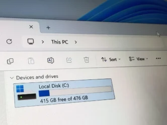 windows11 c drive