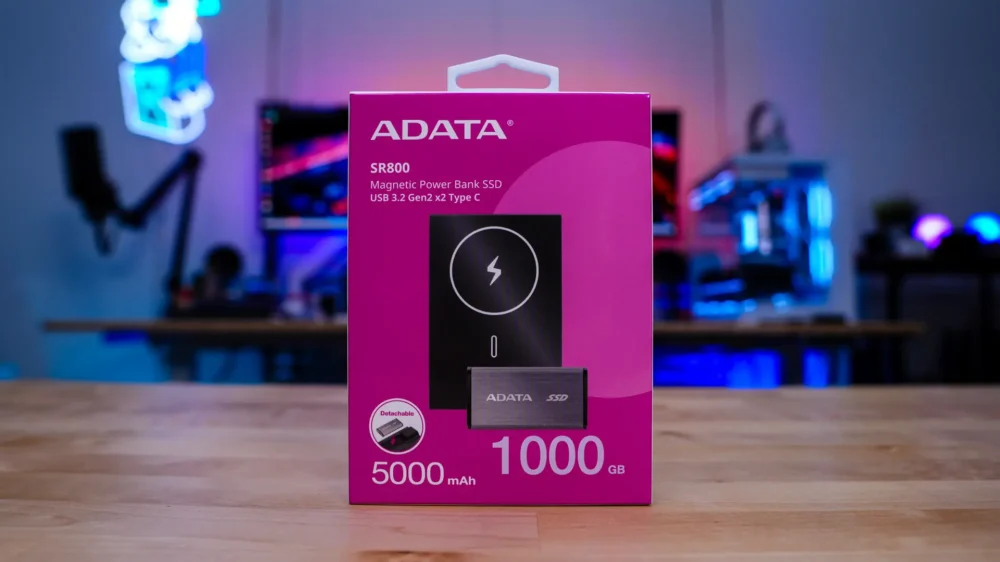 ADATA SR800 Magnetic Power Bank SSD