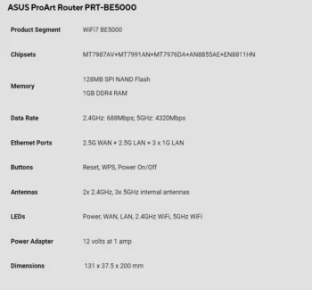 asus proart router 3