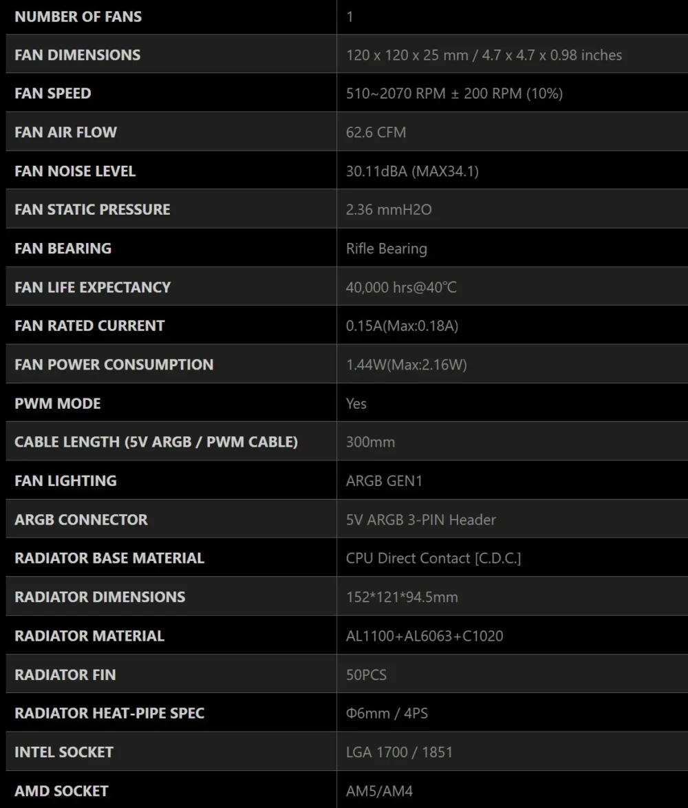 msi mag corefrozr aa13 specs
