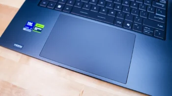 The Stealth 16 AI+ B3WF has a 80-key keyboard with 4-zone RGB with new, larger touchpad.