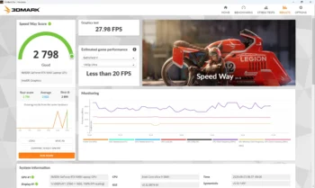 msi stealth 3dmark speed