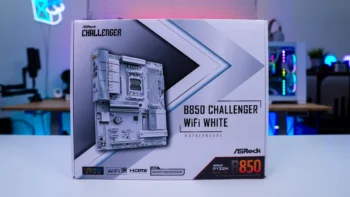 ASRock B850 Challenger WiFi White Motherboard