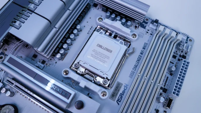 ASRock B850 Challenger WiFi White Motherboard
