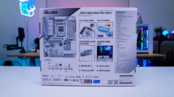 ASRock B850 Challenger WiFi White Motherboard