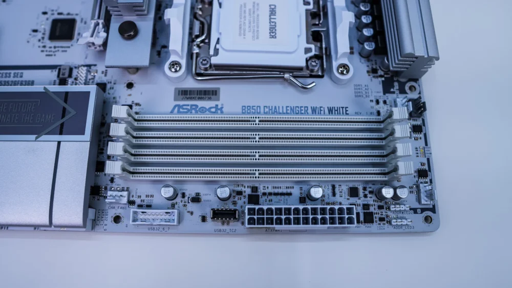 ASRock B850 Challenger WiFi White Motherboard