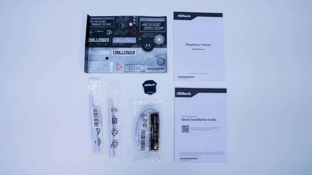 ASRock B850 Challenger WiFi White Motherboard