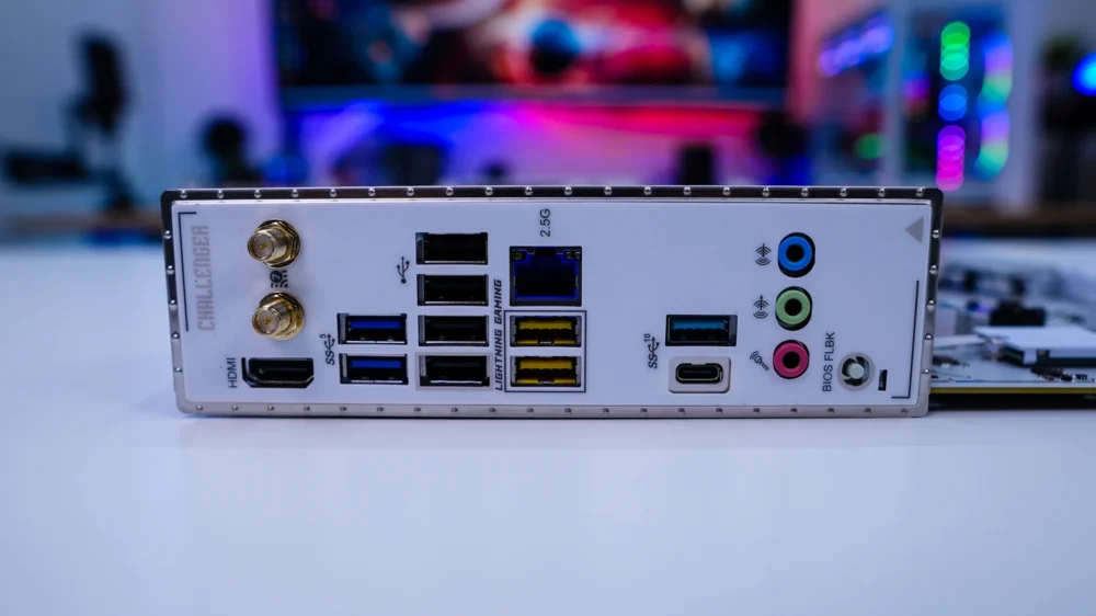 ASRock B850 Challenger WiFi White Motherboard