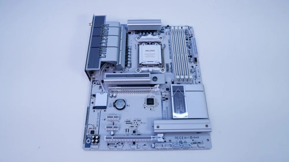 ASRock B850 Challenger WiFi White Motherboard