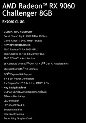 asrock radeon rx 9050 5