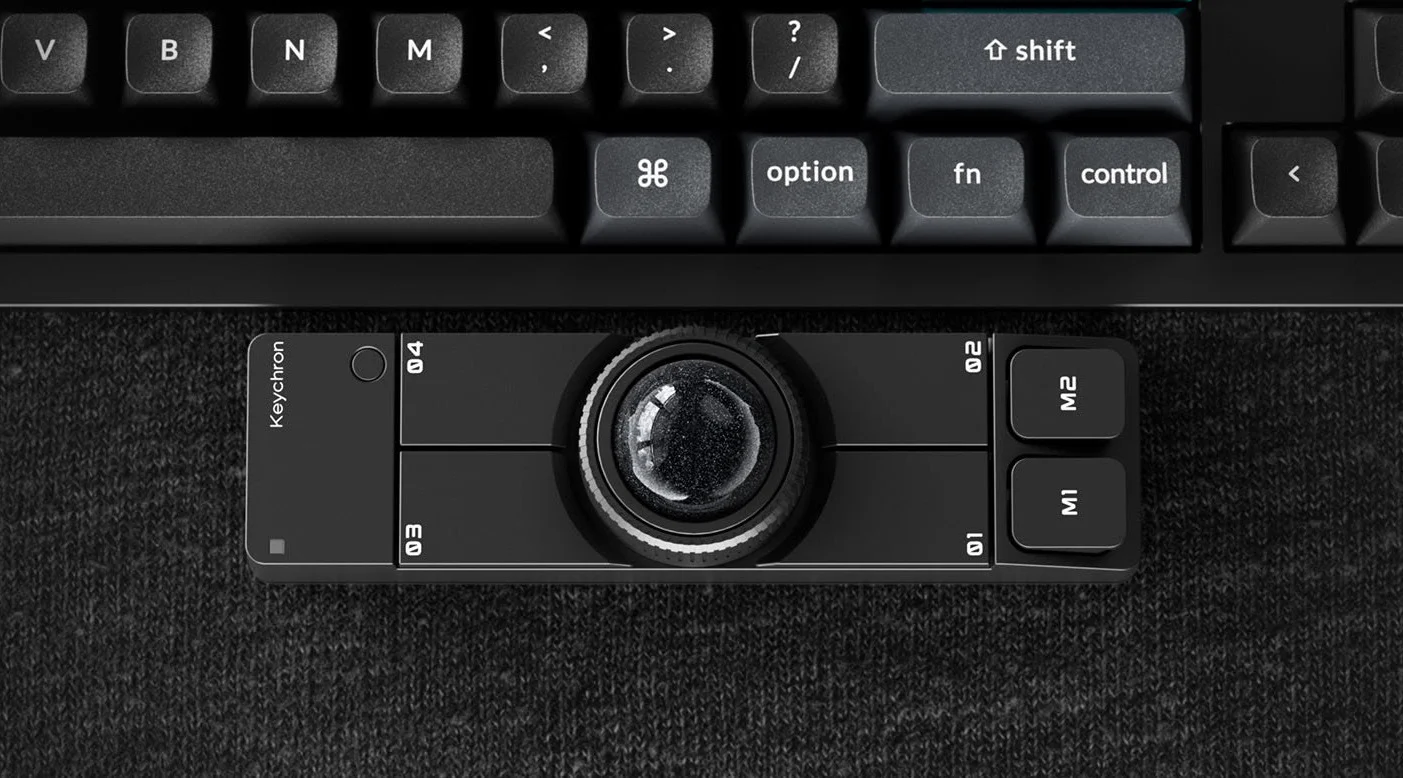 Keychron's Nape Pro puts a wireless trackball, macro pad and