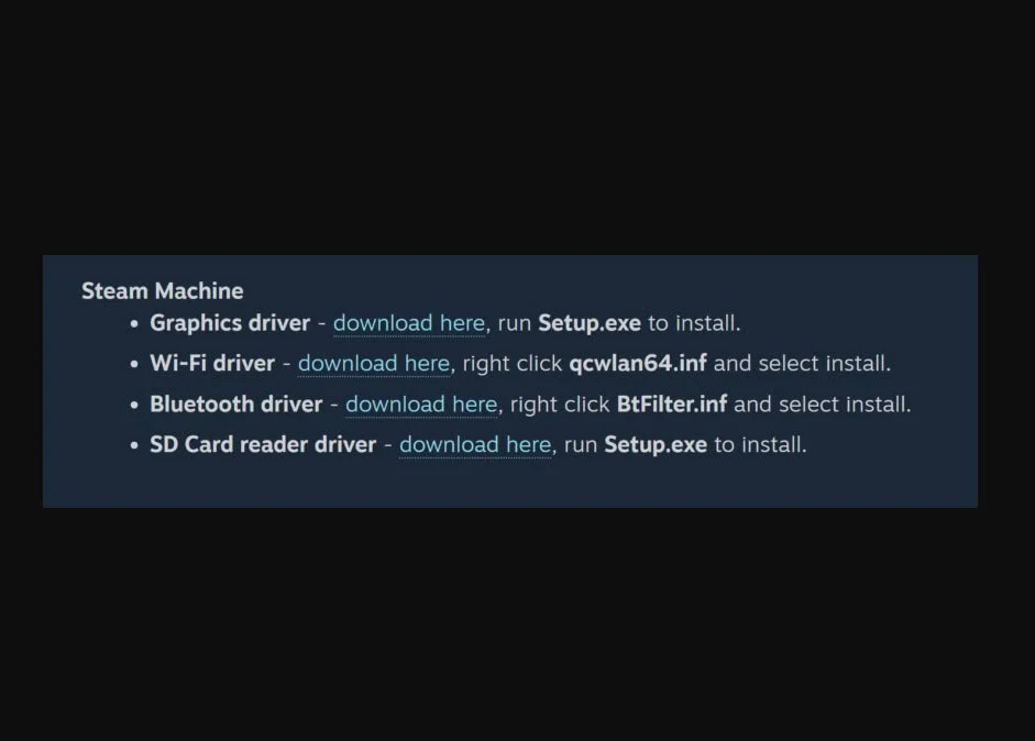 steam machine windows