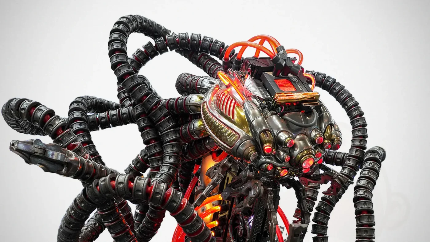 The Matrix Sentinel inspired PC Build by Jengki Wmp Feat
