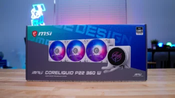 MSI MPG CORELIQUID P22 360 W Liquid CPU Cooler