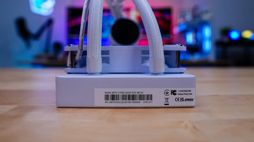 MSI MPG CORELIQUID P22 360 W Liquid CPU Cooler