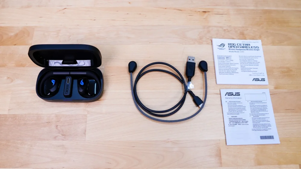 ASUS ROG Cetra Open Wireless Gaming Earbuds