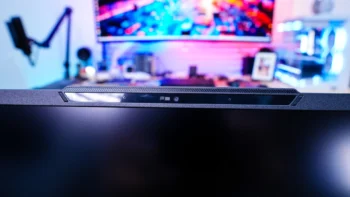 The MSI Crosshair 16 HX E14W features a webcam and microphone array