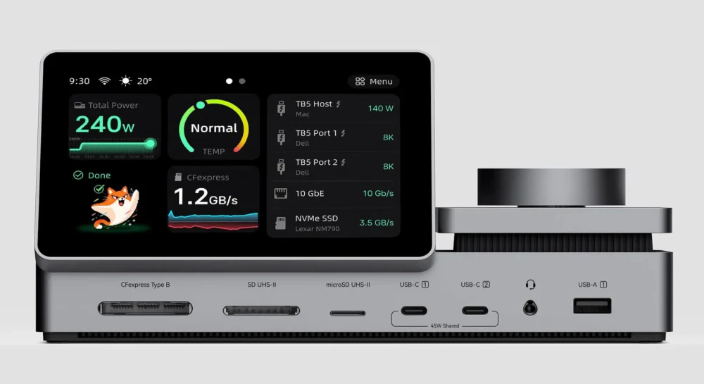 pexar tb5 dock 1