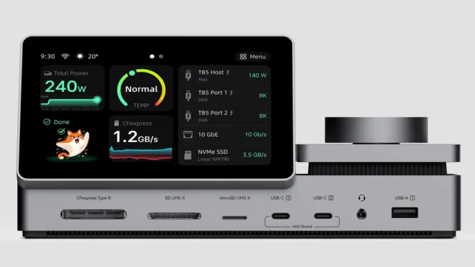 pexar tb5 dock 1