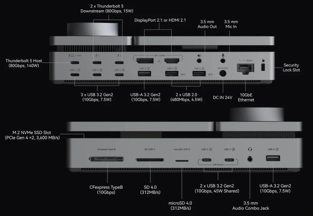 pexar tb5 dock 3