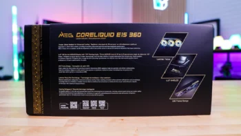 MSI MEG CoreLiquid E15 360 Liquid CPU Cooler