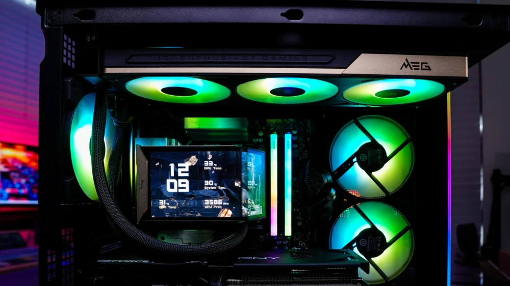 MSI MEG CoreLiquid E15 360 Liquid CPU Cooler