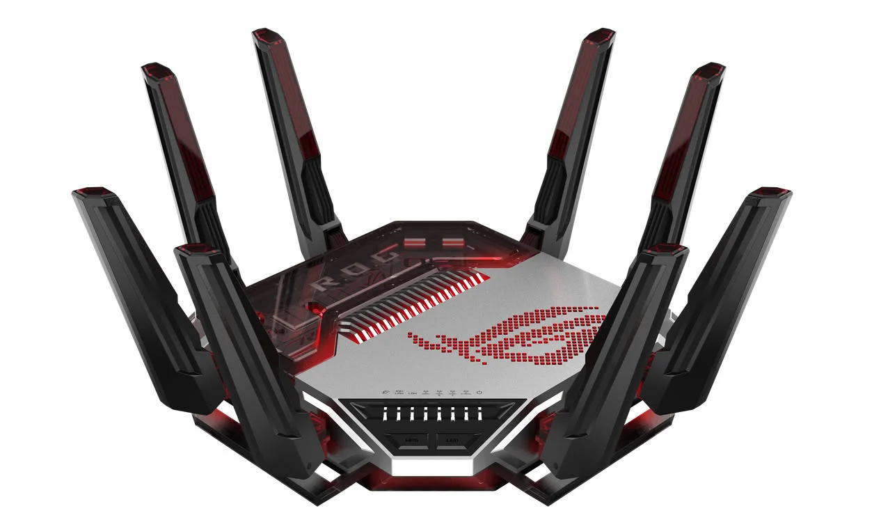 ASUS Brings Draft Wi-Fi 8 to Gaming With the 25Gbps ROG Rapture GT-BN98 ...