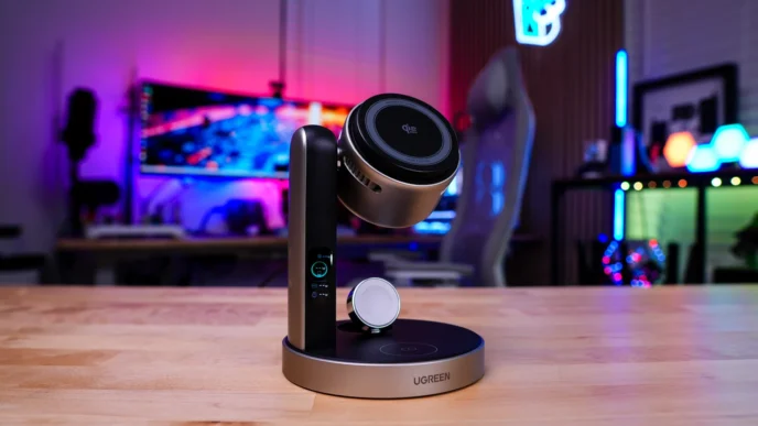 UGREEN MagFlow Pro 3-in-1 Magnetic Wireless Charger